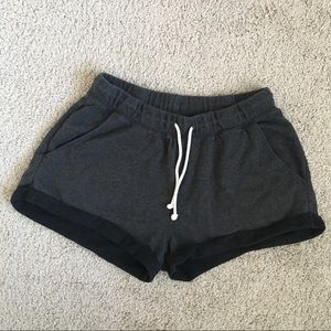 H&M Charcoal Sweat Shorts